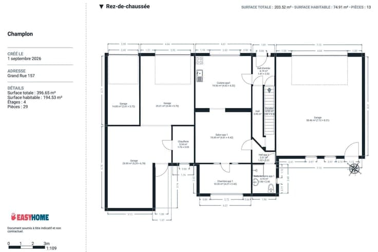 Ensemble immobilier avec potentiel