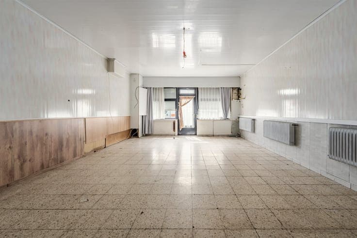 A home in need of renovation with great potential and a spac