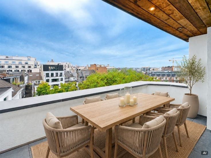 Space, Light, Terraces - quartier Louise