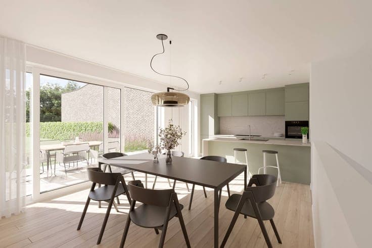 Modern new-build house with 3 bedrooms in Vilvoorde
