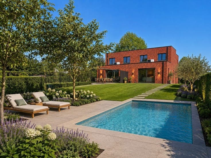 NIEUWBOUW HALFOPEN / 595M² / ZUIDGERICHTE LANDELIJKE TUIN