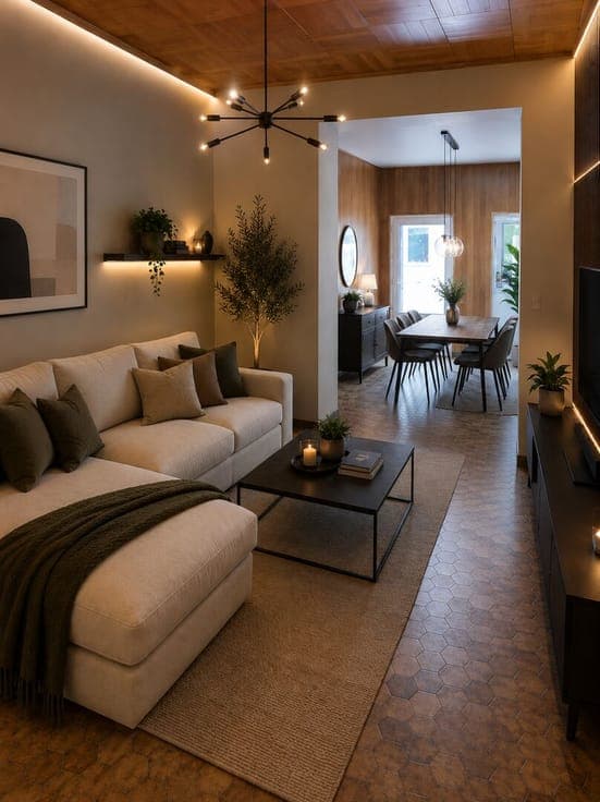 Renovation property with deep garden near Kortrijk center