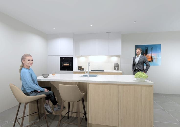 Ruime nie!uwbouwwoning met grote garage
