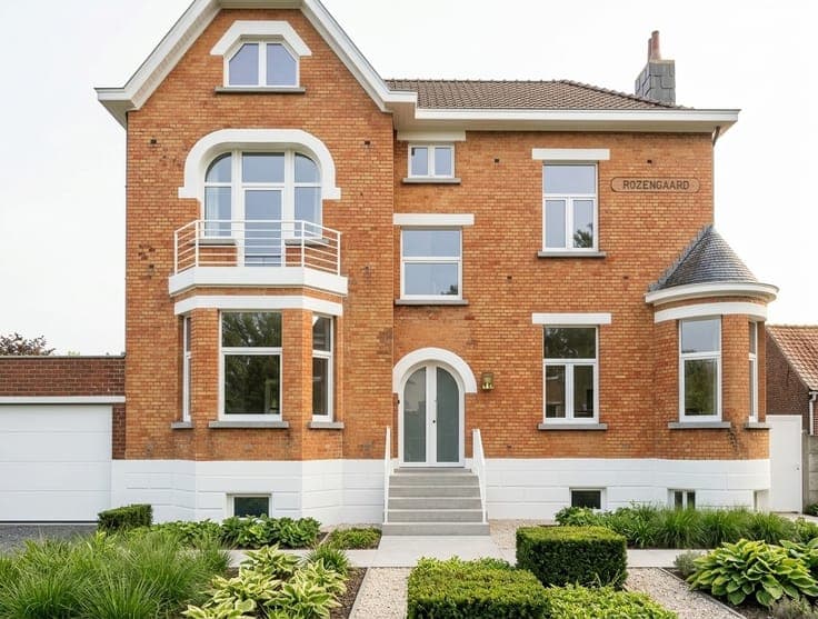 Mooie karaktervolle herenwoning aangeboden te Idegem