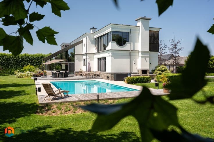 Prachtige en energiezuinige villa (587 m² bewoonbaar) op ...