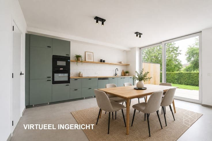MODERNE HALFOPEN NIEUWBOUWWONING – AANKOOP AAN 6% BTW MOG...