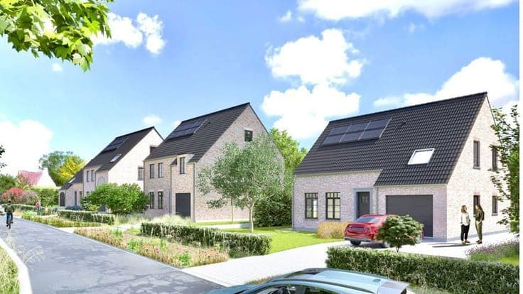 Energy-efficient new-build villa with green views