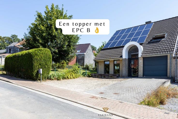 Mooie aanrader : nieuwbouwwoning van 2007 met EPC B