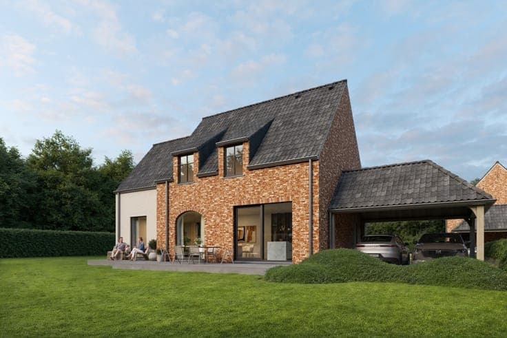 Ruime nieuwbouwvilla’s op ideale ligging in De Pinte