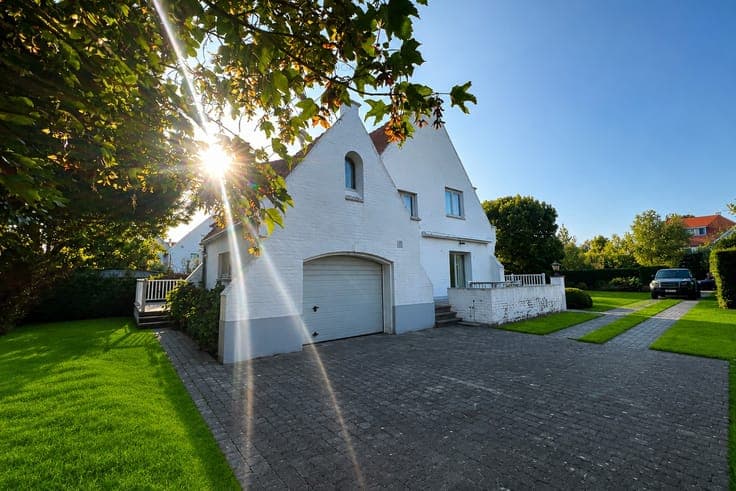 Charmante koppelvilla in de Prins Karellaan, Knokke-Zoute...