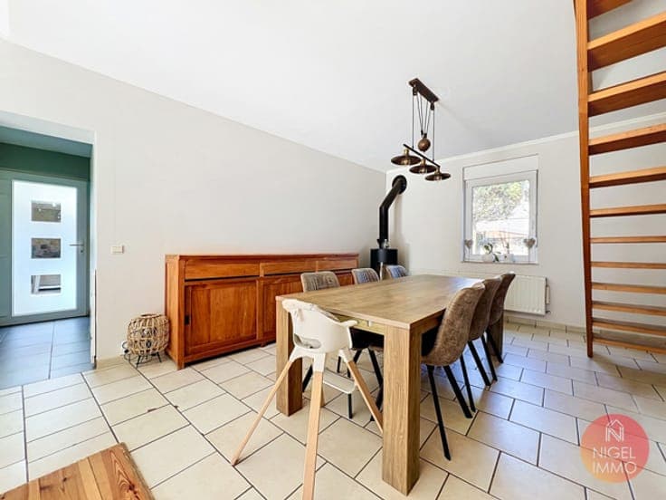🏡 Liers, 142 m² rénovés, 3 chs, PEB:C, jardin & garage