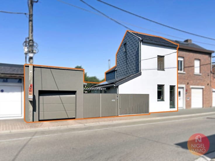 🏡 Liers, 142 m² rénovés, 3 chs, PEB:C, jardin & garage