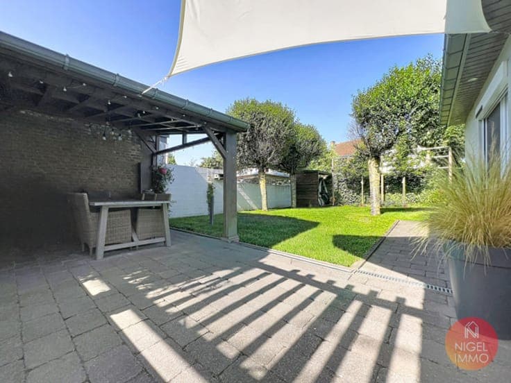 🏡 Liers, 142 m² rénovés, 3 chs, PEB:C, jardin & garage