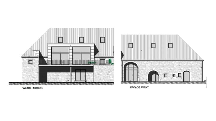 Vastgoedcomplex: vakantiewoning voor 6 personen en schuur...