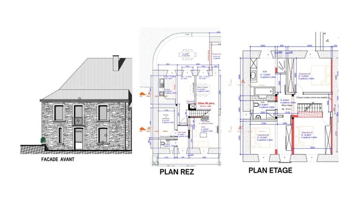 Vastgoedcomplex: vakantiewoning voor 6 personen en schuur...