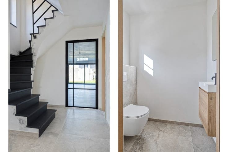 New-build semi-detached house in Blaasveld