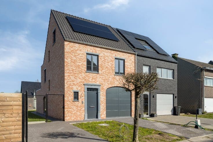 New-build semi-detached house in Blaasveld