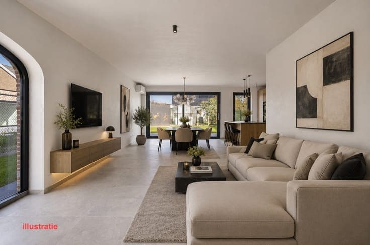 New-build semi-detached house in Blaasveld