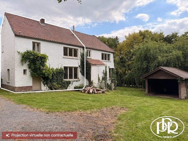 Charming 3 bedroom house with large garden in Bierge