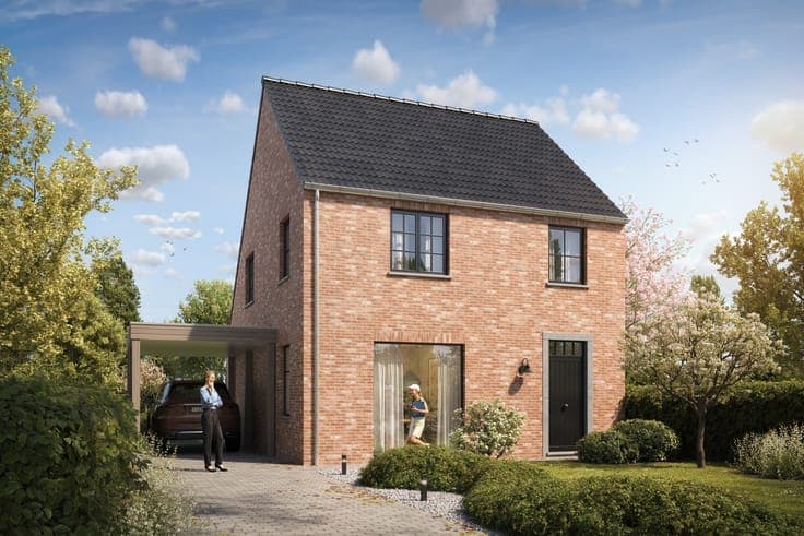 Hectaar bouwt halfopen woningen in Arisdonk, Waarschoot!