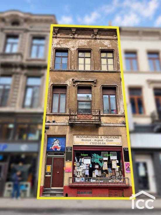 MIXED-USE BUILDING COMMERCIAL SPACE + RESIDENCE : IXELLES