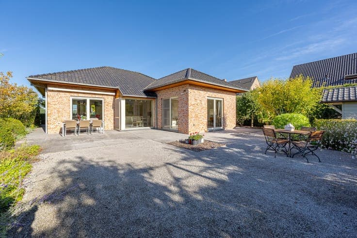 Move-in ready, single-story home with garage and south-faci