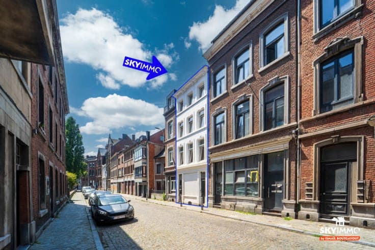 IMMEUBLE 4 APPTS À LIÈGE – RENDEMENT 4.200€/MOIS !