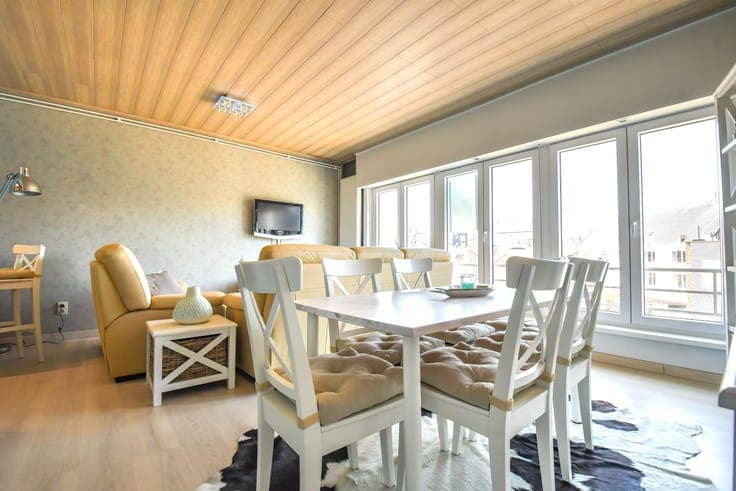 Ruim appartement op topligging nabij zee en duinen