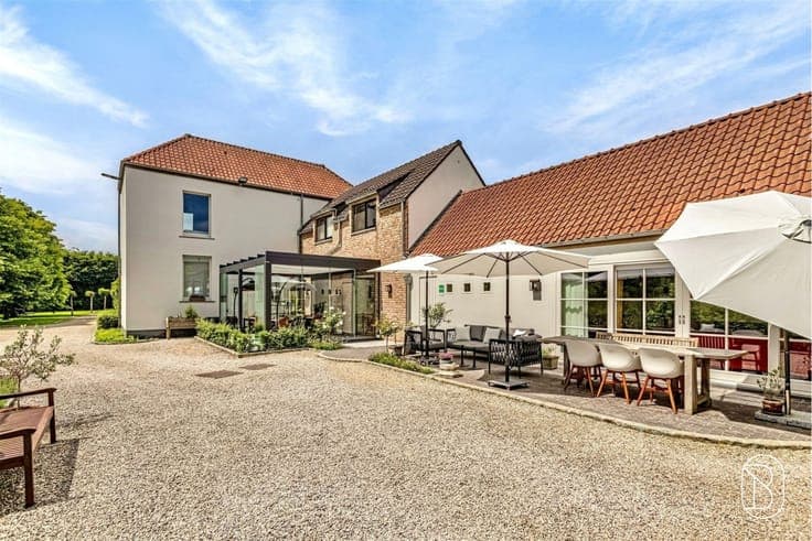 UNIEK gelegen prachtig energiezuinig LANDHUIS (ideale B&B).