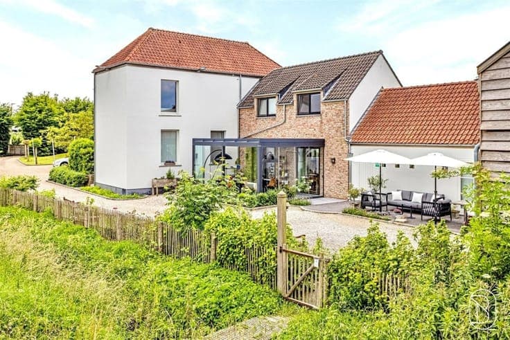 UNIEK gelegen prachtig energiezuinig LANDHUIS (ideale B&B).