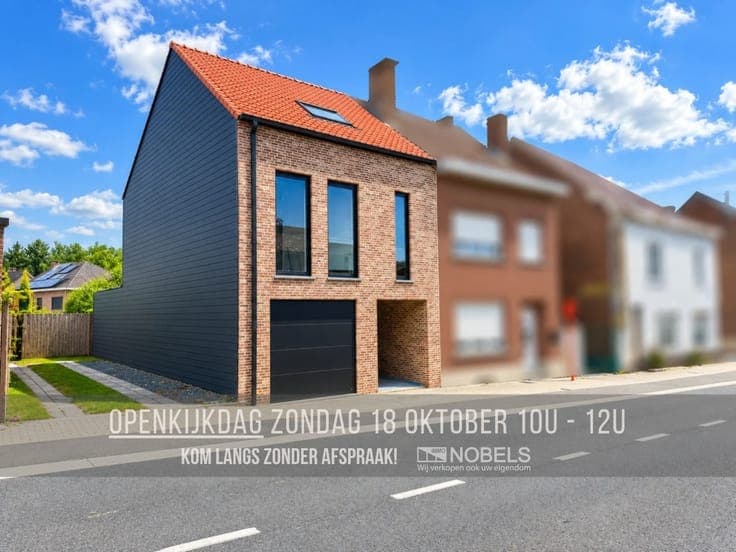 Te koop, VOLLEDIGE HALF OPEN NIEUWBOUW ,MET 5 SLAAPKAMERS...