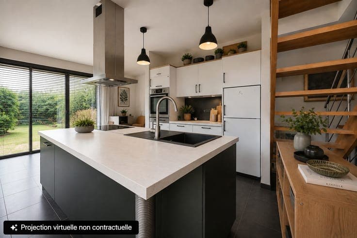Charmante maison 2 chambres avec jardin