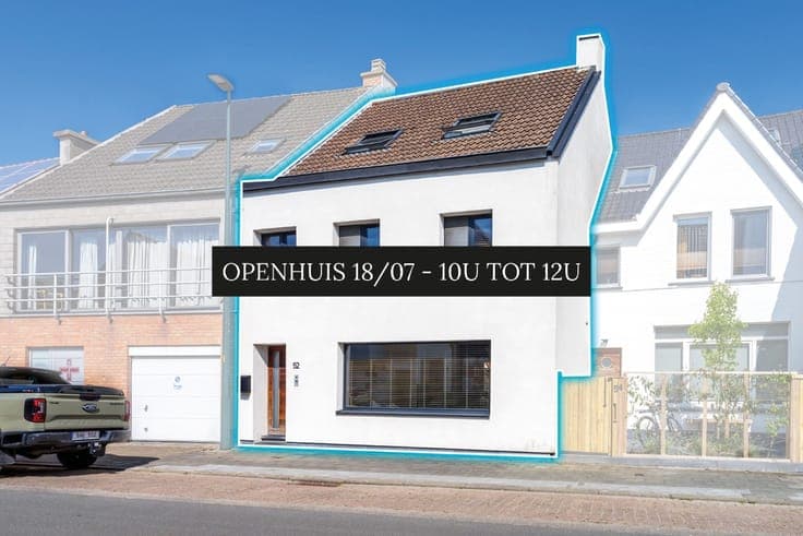 Ruime gerenoveerde woning met 4 slaapkamers in het centrum