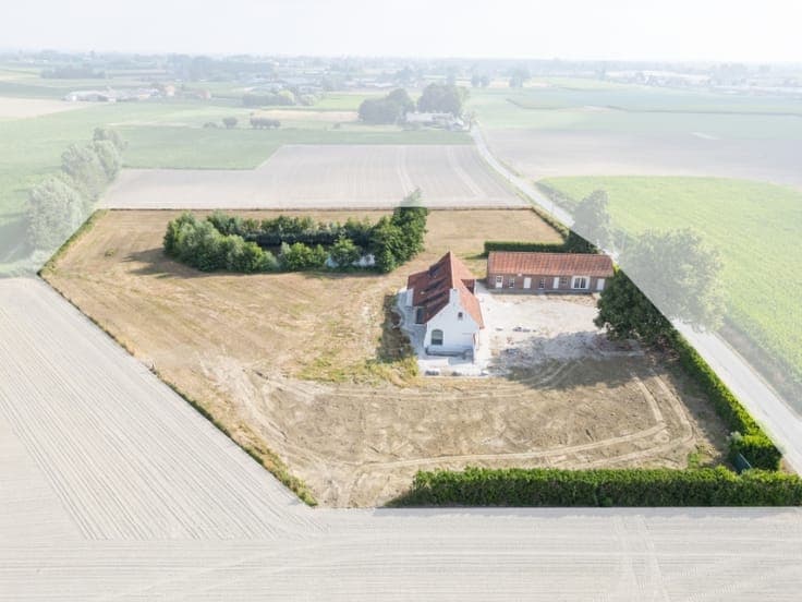 Prachtige casco hoeve op unieke locatie in Moorslede