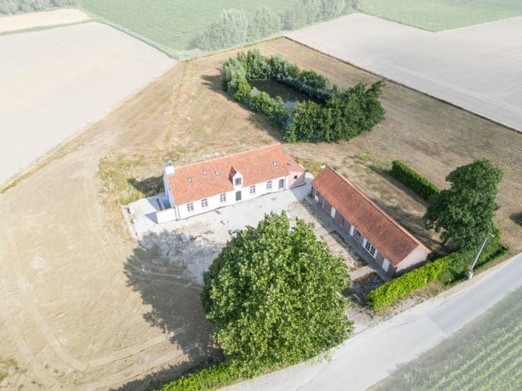 Prachtige casco hoeve op unieke locatie in Moorslede