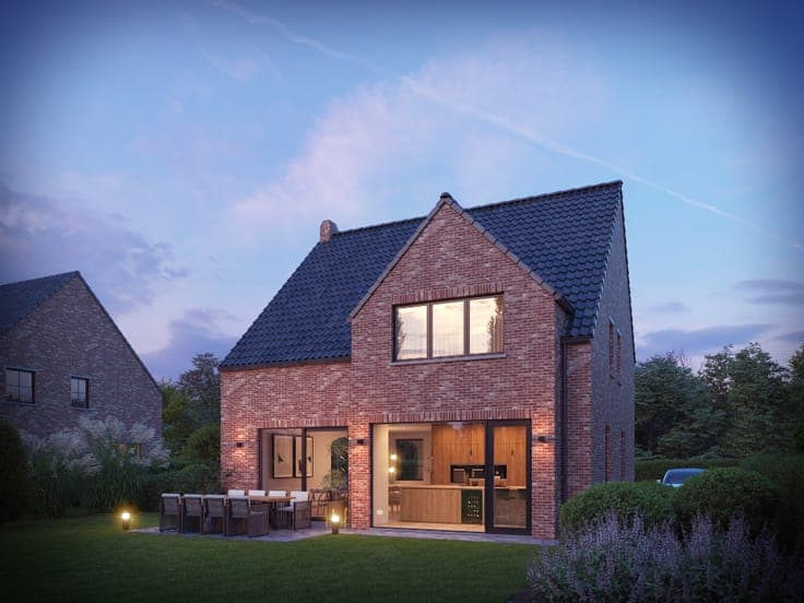 Uniek gelegen, nieuw te bouwen villa Houthulst