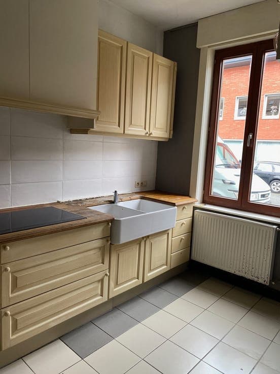 Centraal gelegen rijwoning met 2 slaapkamers.