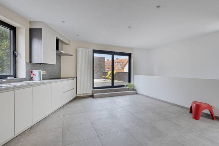 Two-storey house with 2 outdoor spaces for sale in Zwijnaard