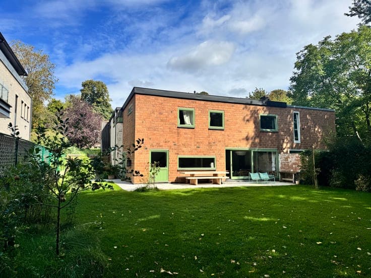 3-facade house, Tervuren, 4 bed, garden
