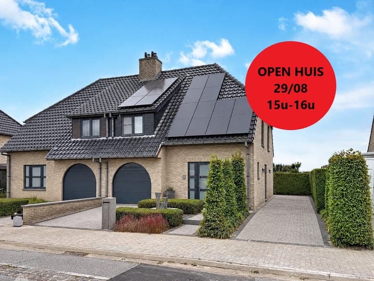 OPEN HUIS ZATERDAG 29/08 van 15u tot 16u. Instapklare en ...
