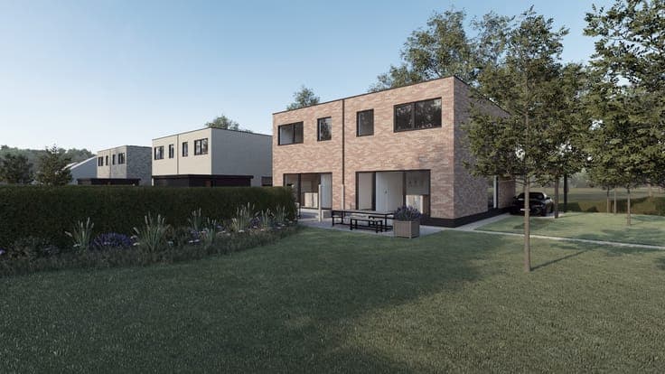 Afgewerkte energiepositieve (EPC -18) nieuwbouwwoning