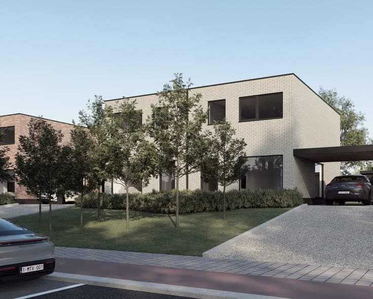 Afgewerkte energiepositieve (EPC -18) nieuwbouwwoning