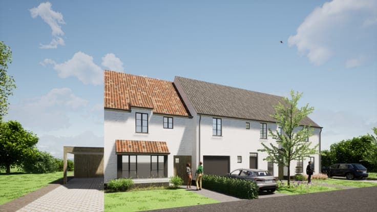 Nieuwbouwwoning op toplocatie aan de voet van de Vlaamse ...