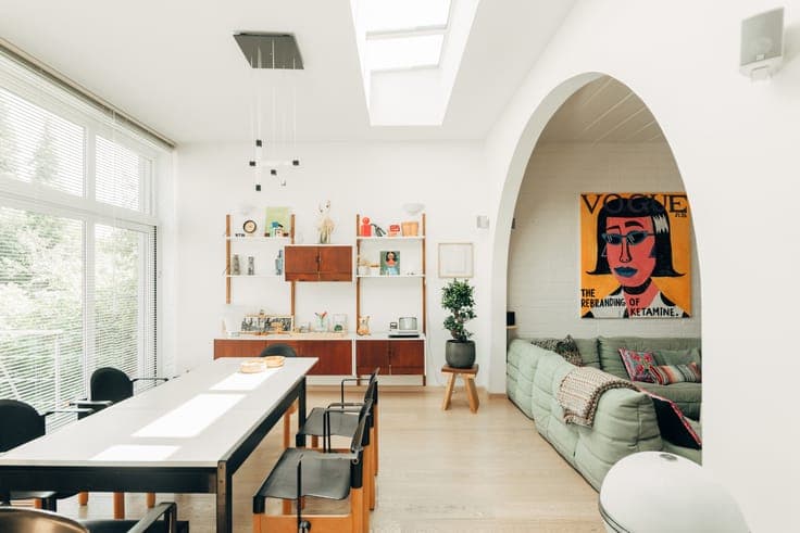 Unique architect-designed home by Jo Crepain + building plot