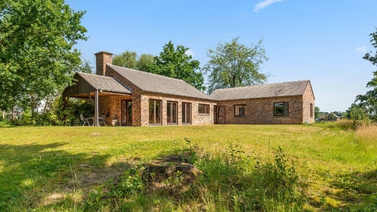 Landhuis alles gelijkvloers van 229m² op 19 are