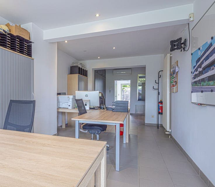 Mixed-use property with commercial and residential space