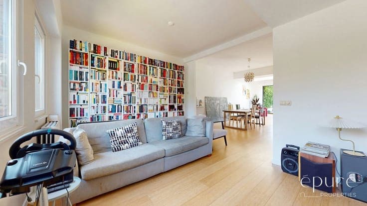 Cerisiers/Georges-Henri, 3BR + 2 offices–South-facing garden