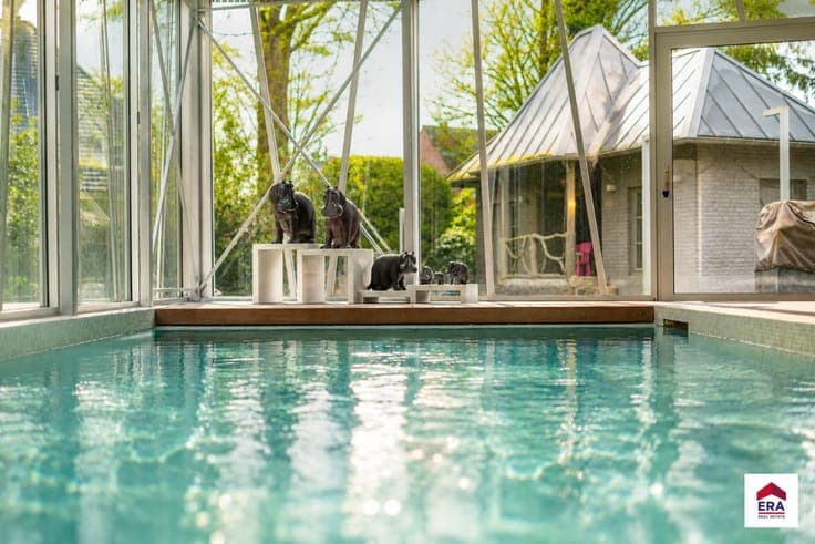 Luxury villa with pool in Berchem-Sainte-Agathe
