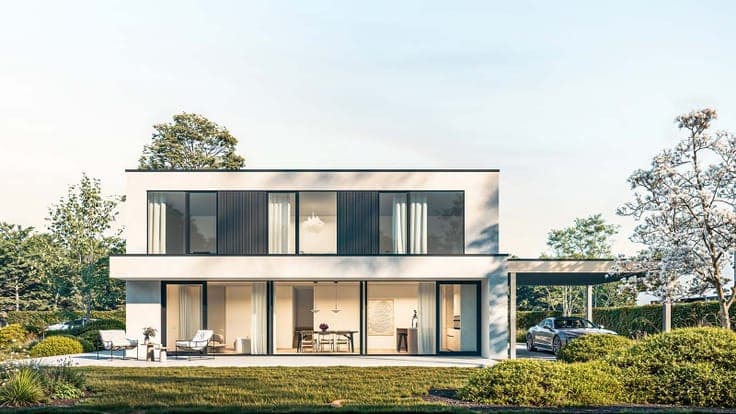 Moderne villa aan de kust - Middelkerke