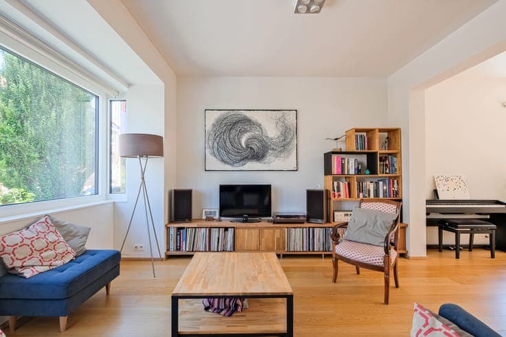Woluwe Parc: Refurbished House S-W Garden Profess. Practice